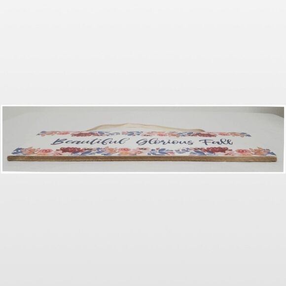 NEW Beautiful Glorious Fall Wood Home Sign - Picture 13 of 14